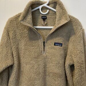 Patagonia Tan Fleece Jacket